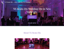 Tablet Screenshot of nybeatsdjs.com